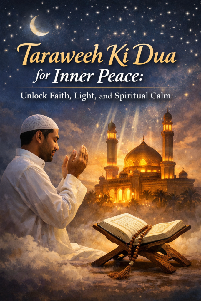 Taraweeh Ki Dua