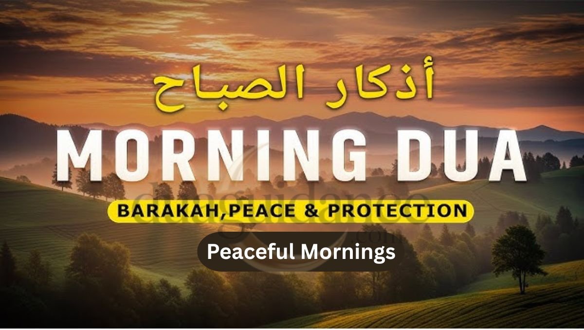 You are currently viewing Morning Duas – Peace, Barakah & Daily Safety
