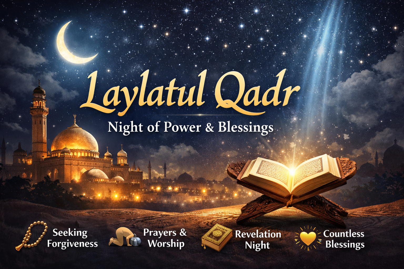 Read more about the article Laylatul Qadr: The Night of Power and Its Infinite Blessings