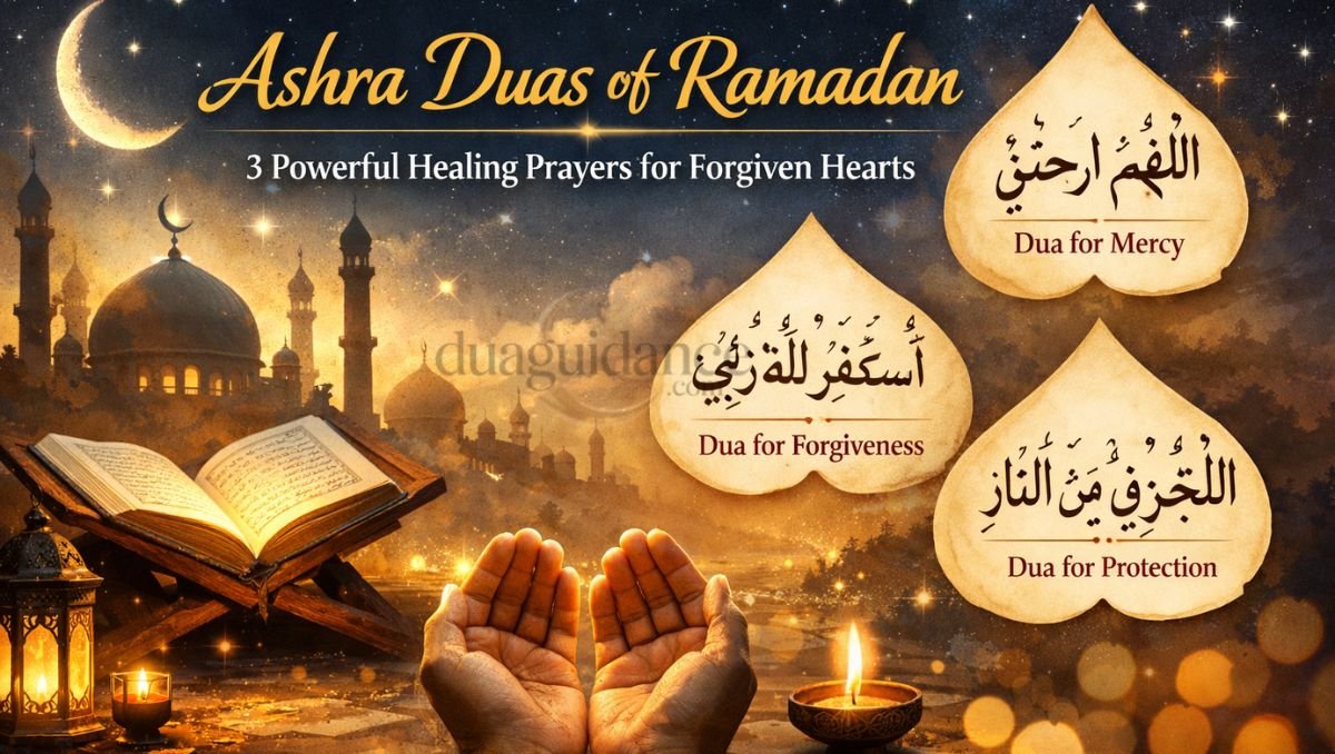 Read more about the article Ashra Duas of Ramadan – Healing Prayers for a Forgiven Heart