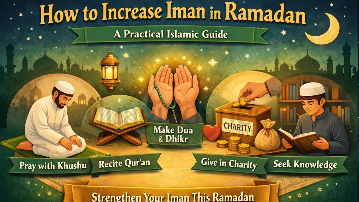 Read more about the article How to Increase Iman in Ramadan – A Practical Islamic Guide