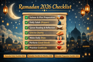 Read more about the article Ramadan 2026 Checklist: Sunnah Practices You Should Not Miss